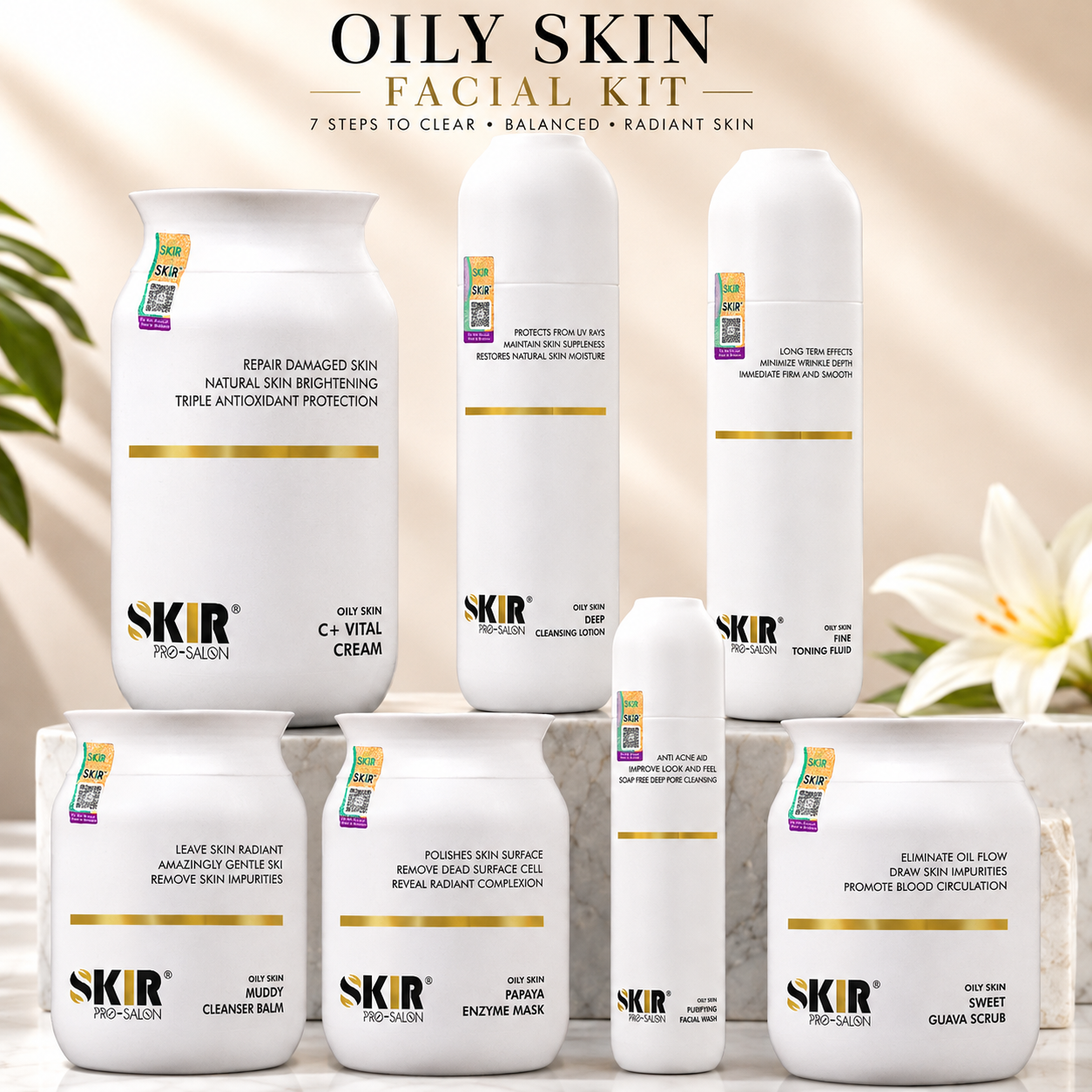 OILY SKIN FACIAL 500gms