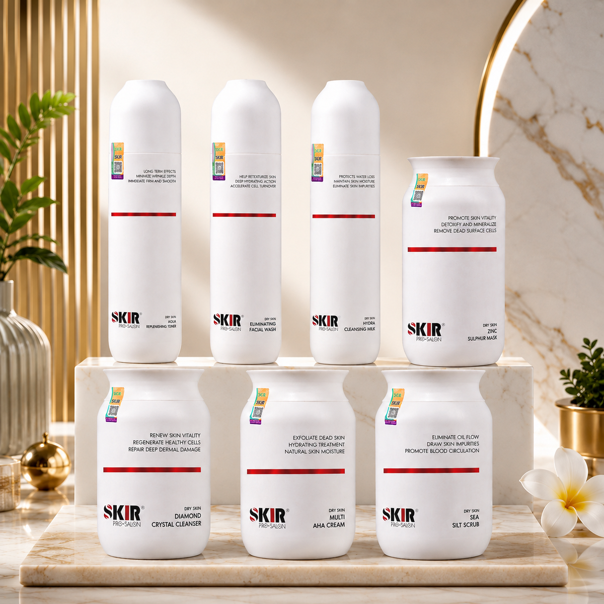 Dry Skin Facial Set 500ml